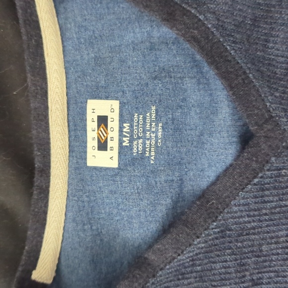 Men's medium blue Joseph Abboud sweater - Picture 3 of 3